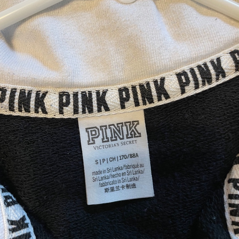 PINK by Victoria Secret half zip sweatshirt Small - Picture 2 of 4